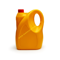 Hdpe Jerry Can 5ltr - Plastic, 5 Litre, Yellow, Green, Narrow Flip Top Lid | Ideal For Beverage And Oil Storage, Custom Logo Screen Printing