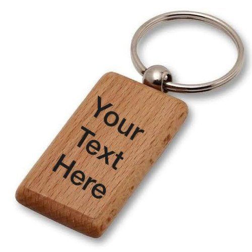 Wooden Keychain