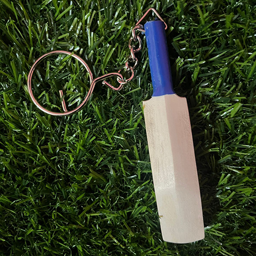 Wooden Bat Keychain