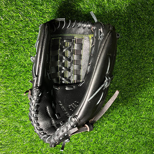 Black Leather Baseball Gloves Application: Sports