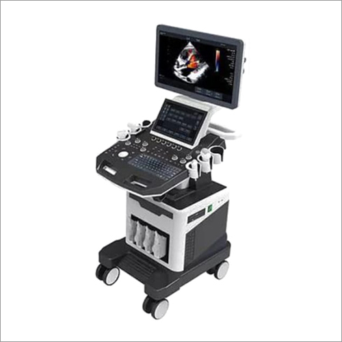 Echocardiography Colour Doppler - 220 Volt Power Suitable For Hospital Use | Measures Blood Flow Speed and Direction Assesses Heart Function