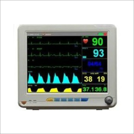 Digital Patient Monitor - ABS Material | Advanced Vital Signs Measurement and Secure Data Transmission