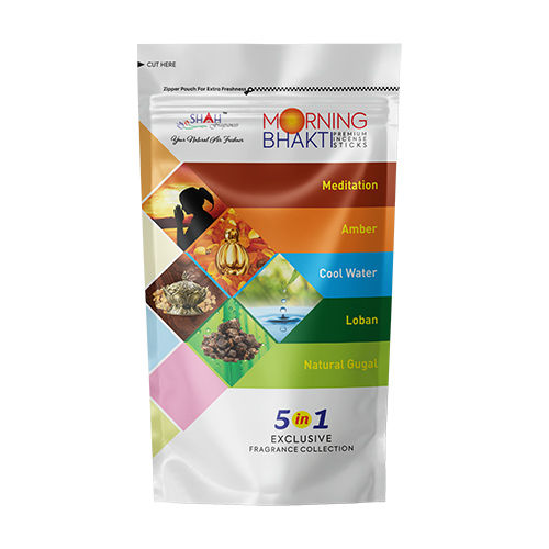 Laminated Material Agarbatti Pouch