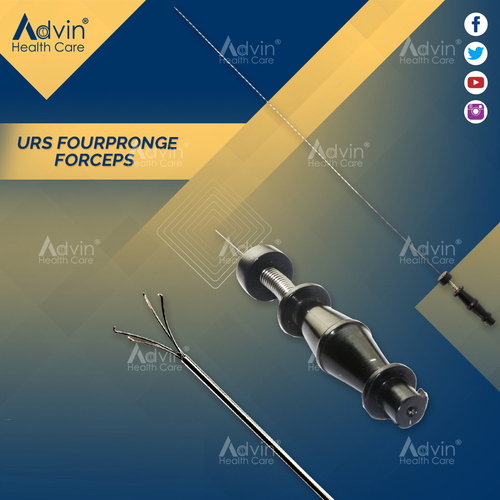 URS Fourpronge Forceps 