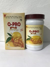 200 GM Q Pro Mango flavour Protein powder