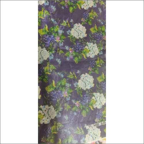 Fast Colors Polyester Jacquard Floral Printed Fabric
