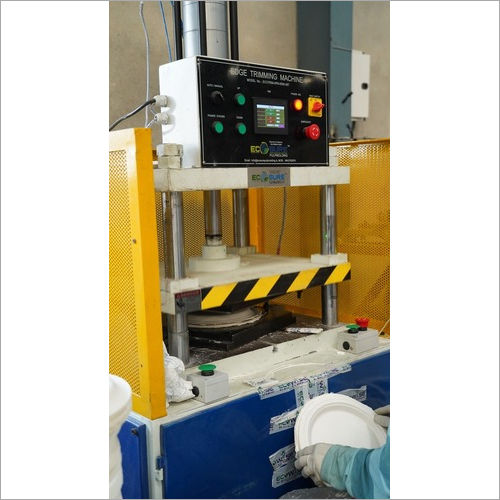 Semi Automatic Industrial Edge Trimming Tableware Machine