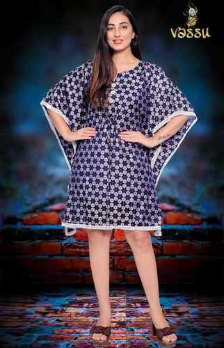 Turky Heavy Muslin Print Kaftan Kurti Catalogue
