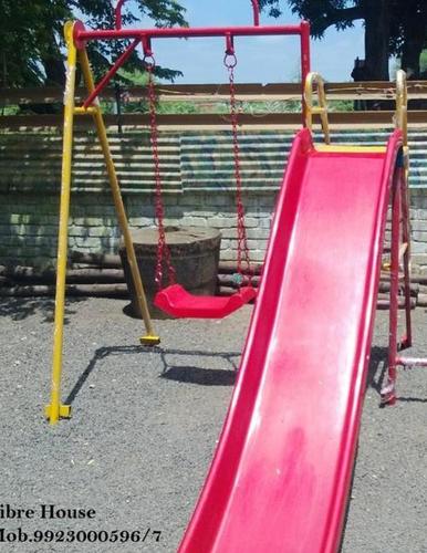 P44 2 IN 1 FRP SLIDE LONG 7 ft AND FRP SINGLE SWING