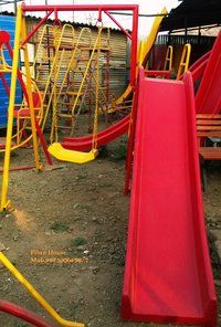 P44 2 IN 1 FRP SLIDE LONG 7 ft AND FRP SINGLE SWING