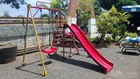 P44 2 IN 1 FRP SLIDE LONG 7 ft AND FRP SINGLE SWING