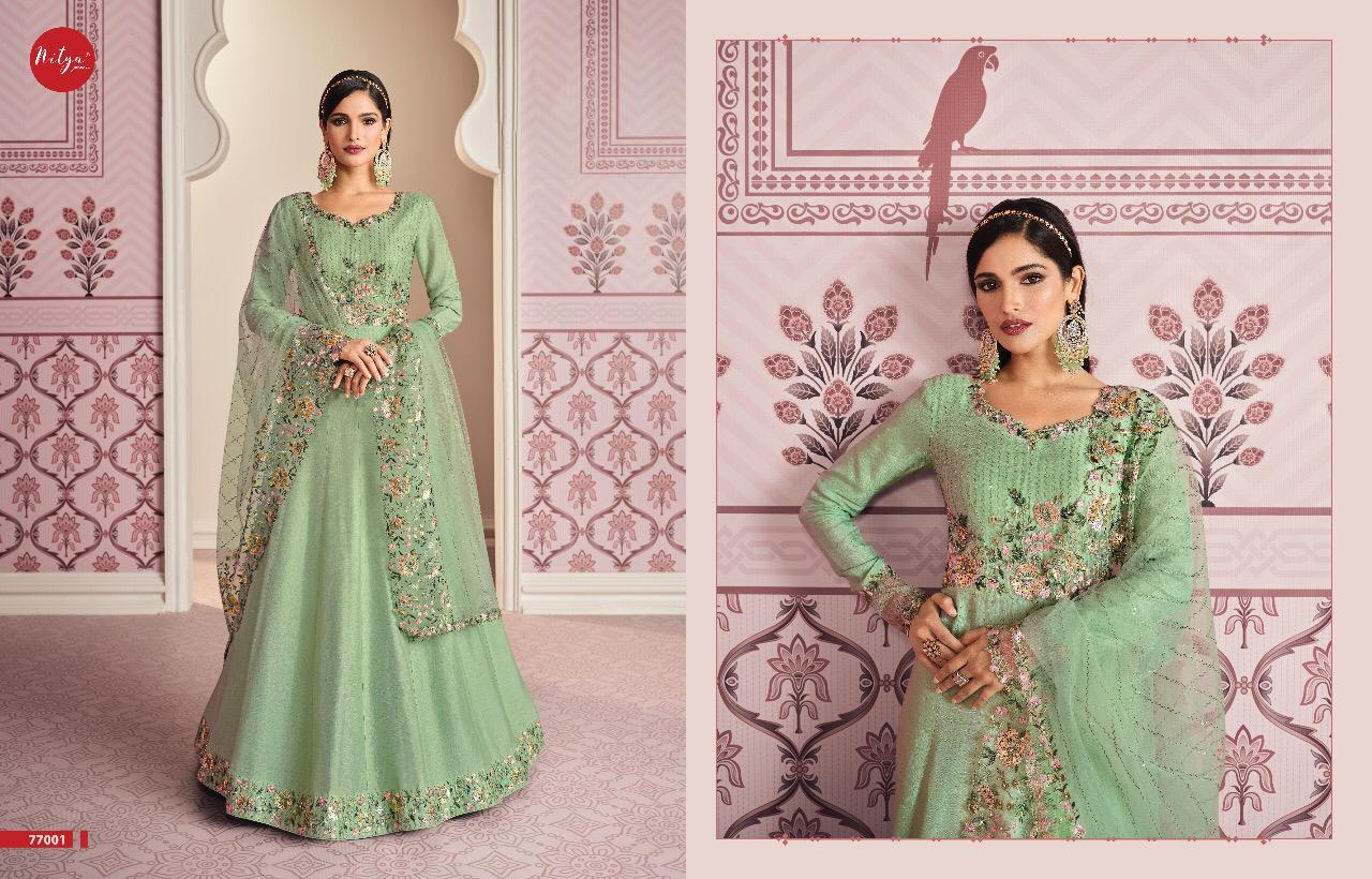 Nitya Vol 177 Russian Silk Salwar Suits Catalogue