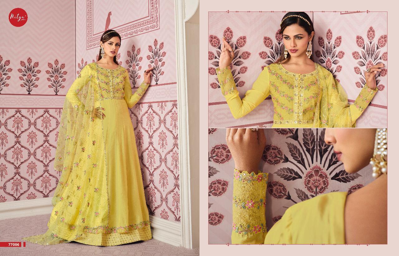 Nitya Vol 177 Russian Silk Salwar Suits Catalogue