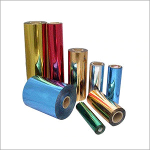 Textile Foils - Polyester Film, 500-1500mm Width, Gold Color | Pressure-Sensitive Adhesive, High Sheen, Durable, Lightweight, Versatile