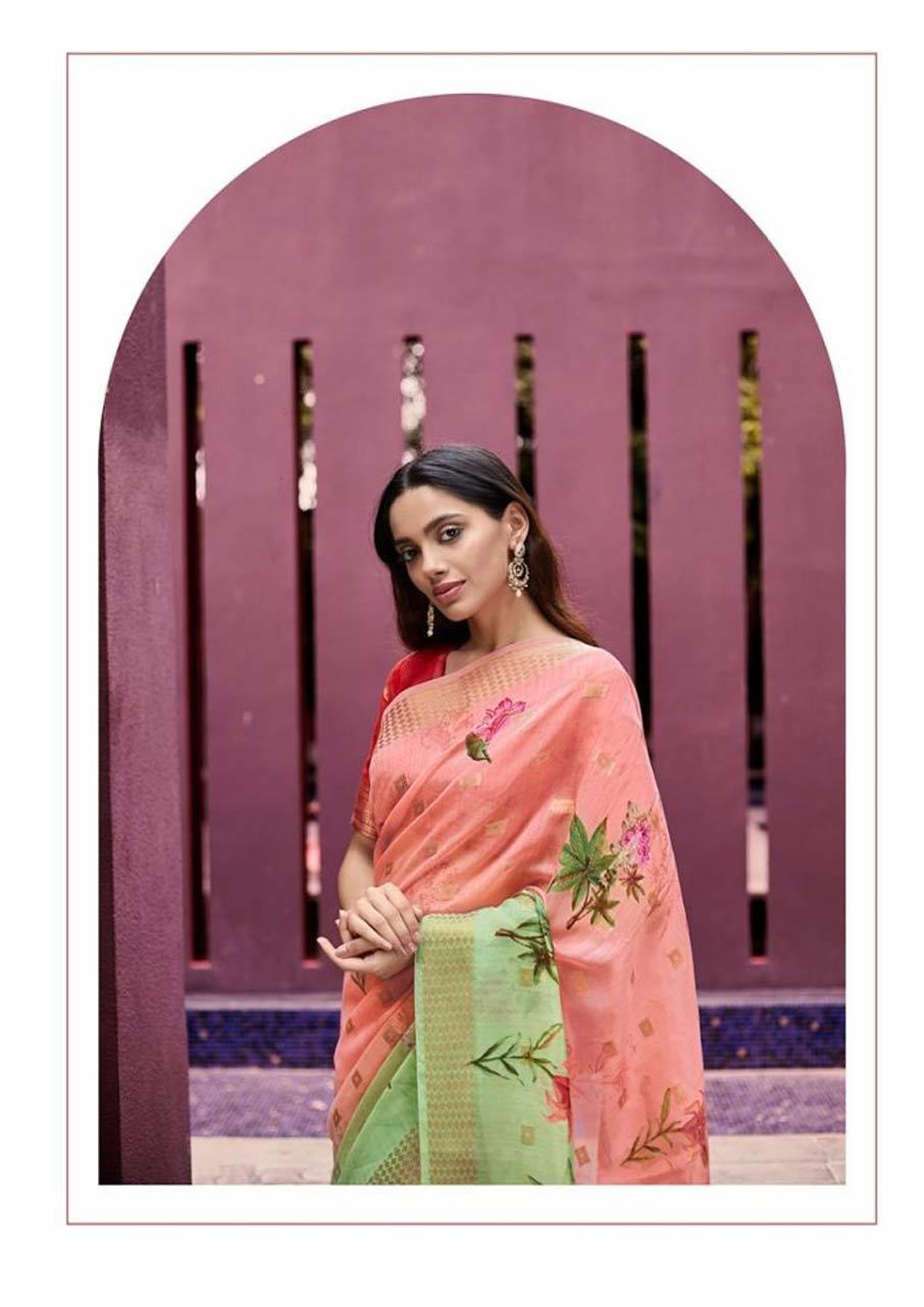 Paro Designer Embroidery Work Saree Catalogue Set