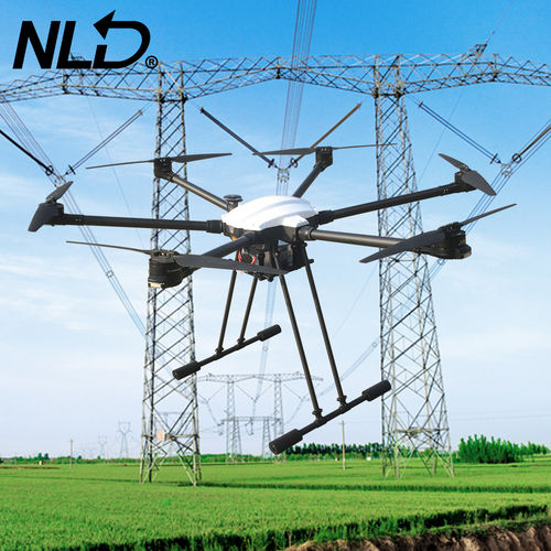 6 Rotors Industrial Drone For Power Line Construction Water Proof