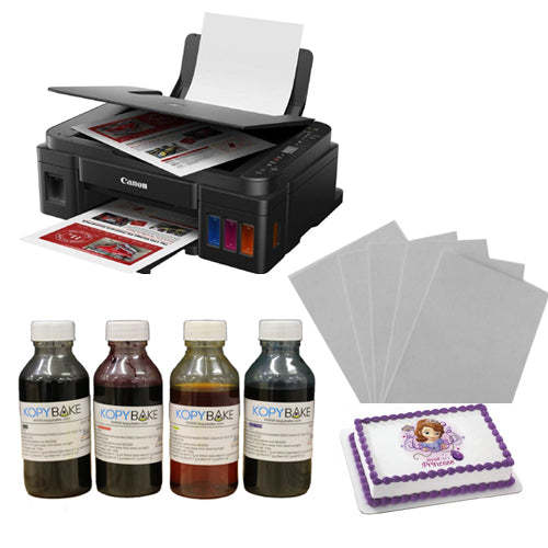 KOPYBAKE Canon Pixma G 3010 Edible Printer Kit