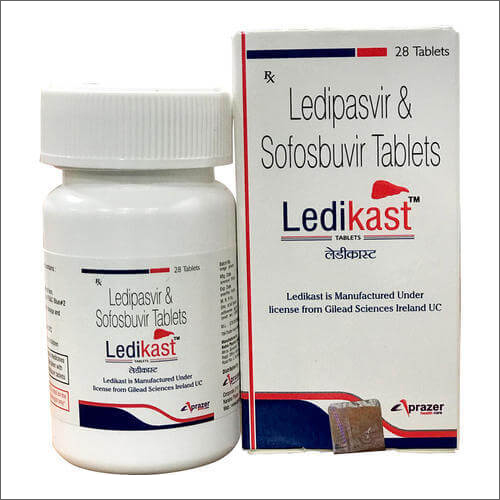 Ledikast - Ledipasvir and  Sofosbuvir Tablets