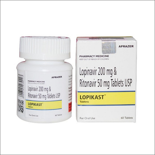 200mg Lopinavir And 50mg Ritonavir Tablets USP