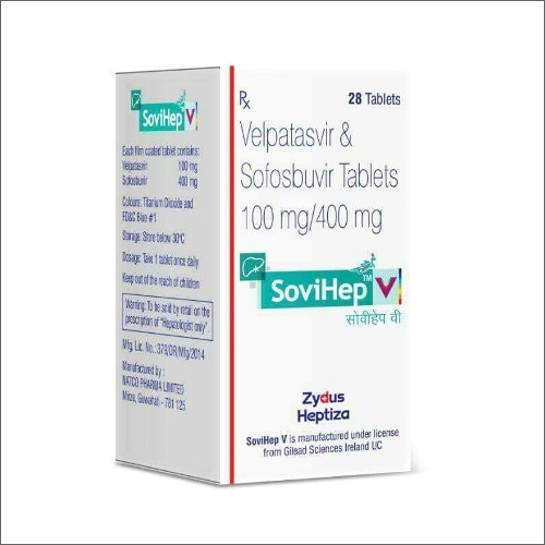 Sovihep V - Velpatasvir And Sofosbuvir Tablets
