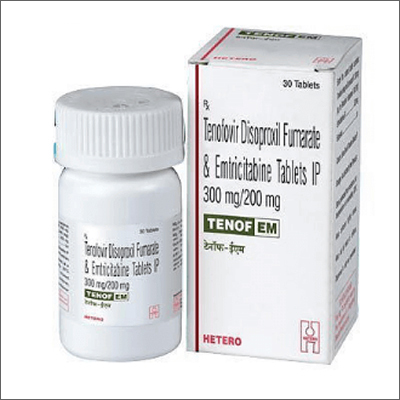 Tenof EM - Tenofovir Disoporil Fumarate And Emtricitabine Tablets