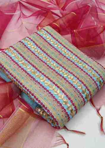 DRS  11051 Cotton Garment Dress Materials Set