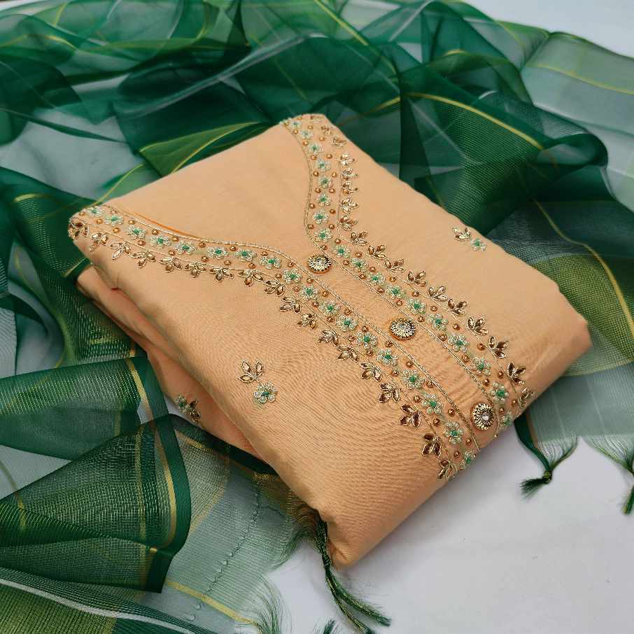 DRS  11051 Cotton Garment Dress Materials Set