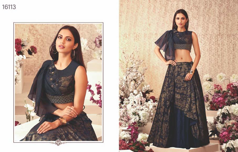 Florence Net Bridal Designer Lehenga Choli