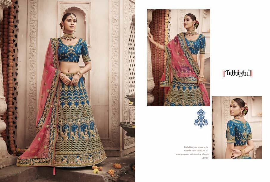 3900 Series Wedding Wear Lehenga Collection