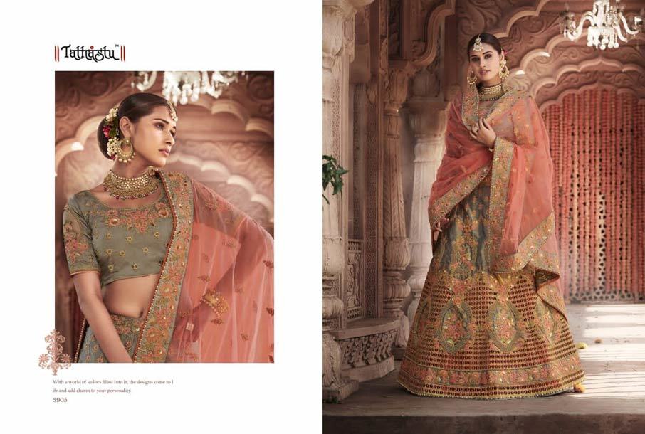 3900 Series Wedding Wear Lehenga Collection
