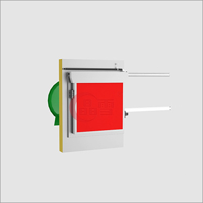 Cold Storage Platform Smoke Door