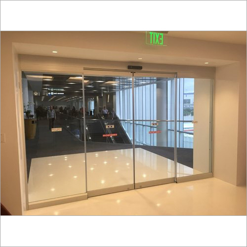 Frameless Automatic Glass Door By SAHNI AUTOMATION