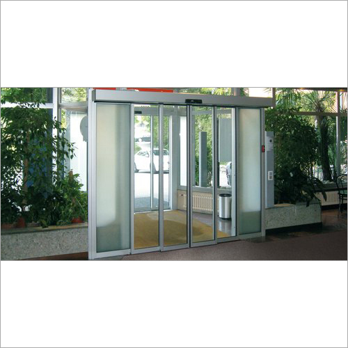 Outdoor Automatic Glass Door - Application: Residential