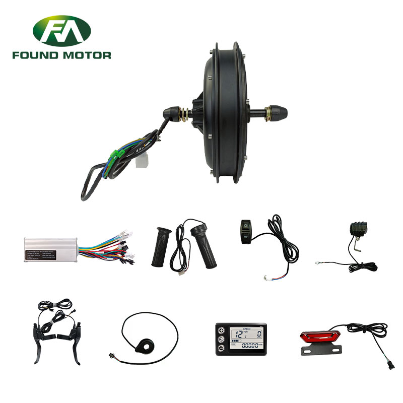 26-Inch Electric Bike Conversion Kit With 500W 1000W 1500W Hub Motor Options For Mountainbike - Color: Sliver