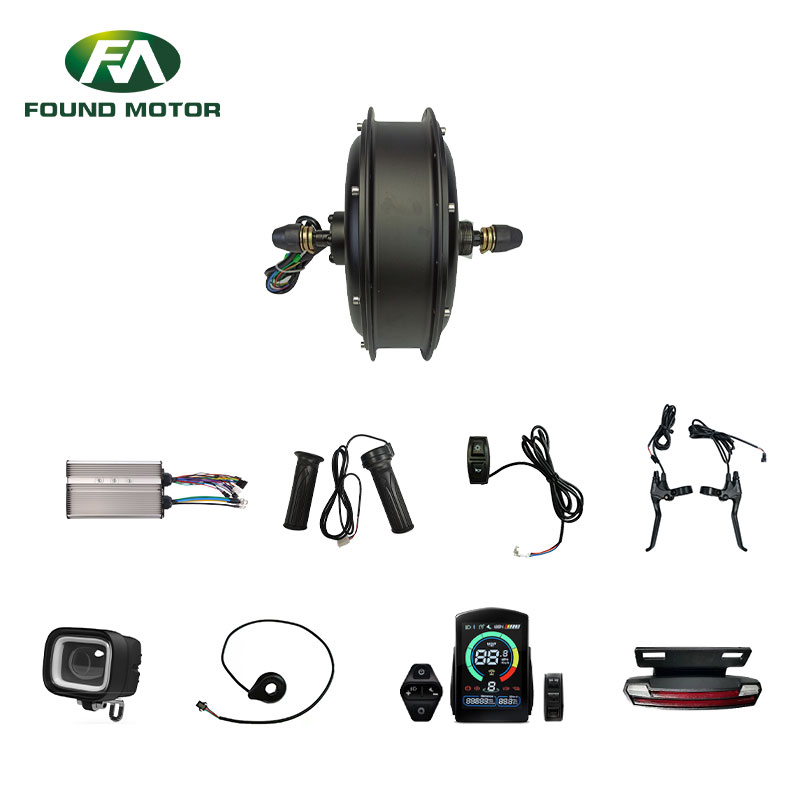Switched Reluctance Motor - Single Phase Dc Srd Motor With Gearbox/differential Package, Silver Color, Electric Start