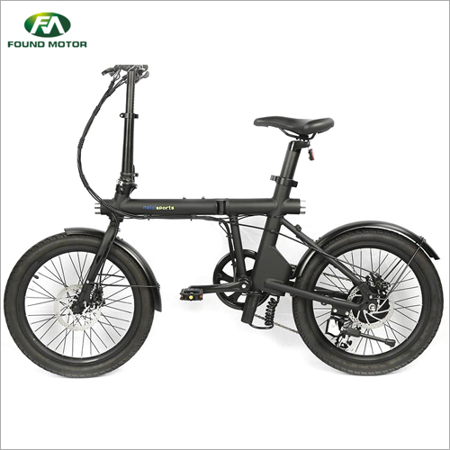 20 Inch Spoke Wheel And 36V5.2Ah Lithium Battery Aluminum Alloy Frame Foldable Electric Bike By FOUND MOTOR