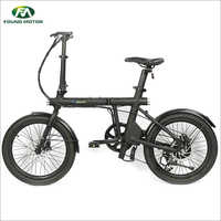 20 Inch Spoke Wheel And 36V5.2Ah Lithium Battery Aluminum Alloy Frame  Foldable Electric Bike