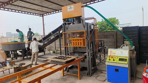 10 Nos Fully Automatic Fly-Ash Bricks And Paver Block Machine Industrial