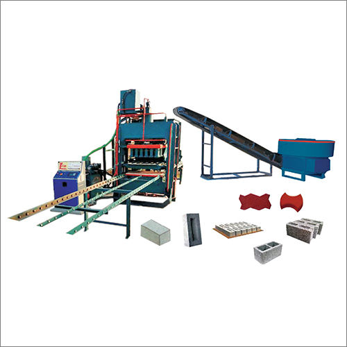 Automatic Fly-Ash Bricks And Paver Block Machine Industrial