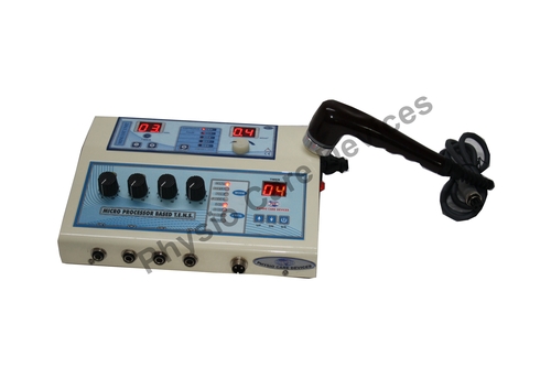 Four Channel TENS cum  Ultrasonic therapy  Machine physio combination 4TU