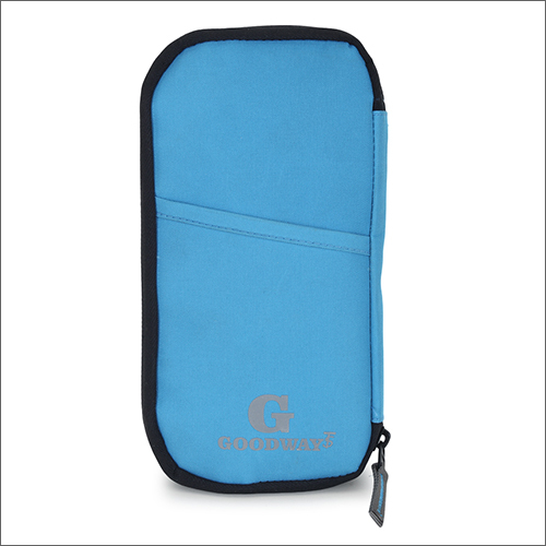 Blue Card Slot Pouch Bag