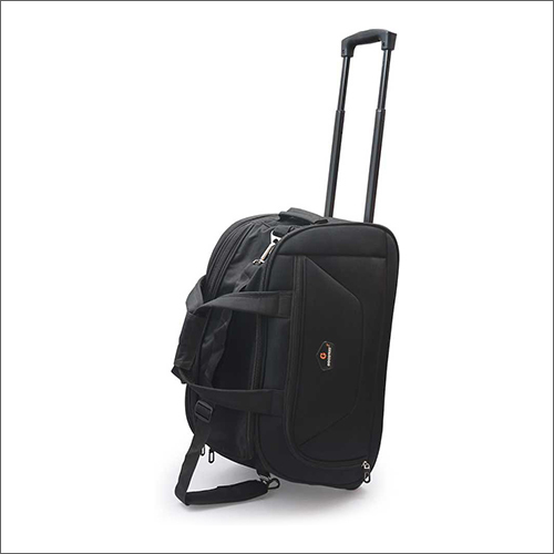 Black Trolley Bag With Handle Usage: Travelling