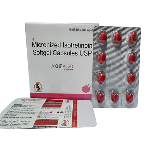 Micronized Isotretinoin Softgel Capsules USP