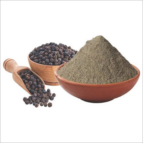 Dry Black Pepper Powder