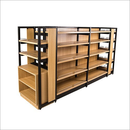 Wooden Supermarket Rack