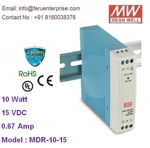 MDR-10-15 MEANWELL SMPS Power Supply