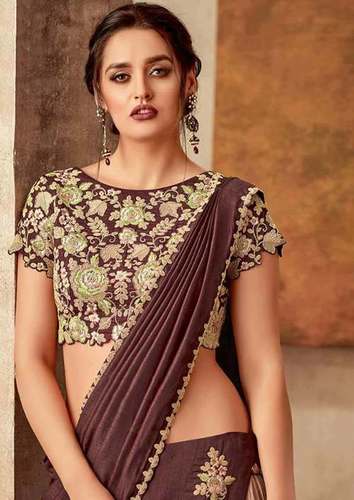 Amirah Satin Silk Lehenga Choli Catalogue Set