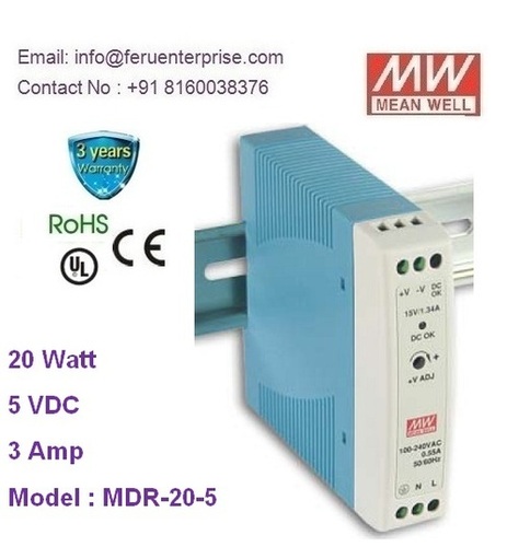 MDR-20-5 MEANWELL SMPS Power Supply