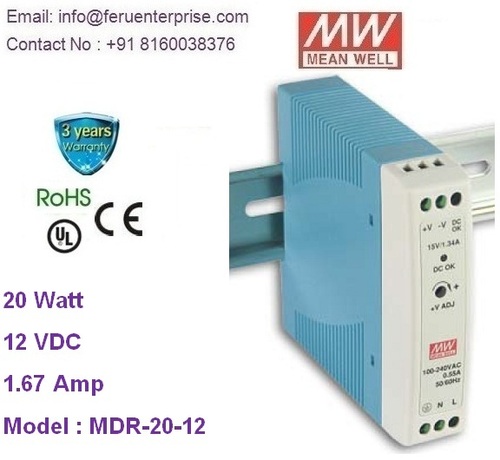 MDR-20-12 MEANWELL SMPS Power Supply