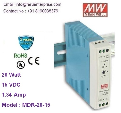 MDR-20-15 MEANWELL SMPS Power Supply